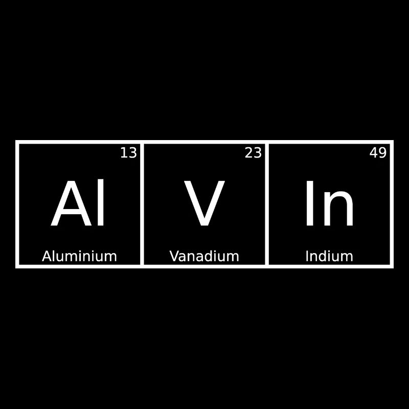 Alvin Name First Name Chemistry Periodic Table Elements