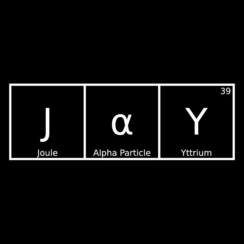 Jay Nom Prénom Chimie Tableau périodique Éléments