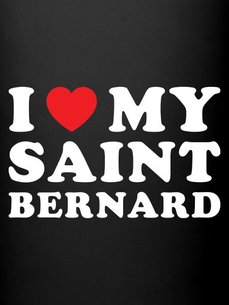 J’aime mon Saint-Bernard