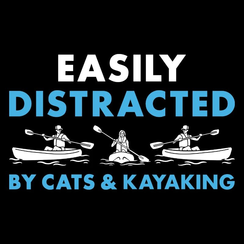 Kayaker Easily Distracted By Cats And Kayaking