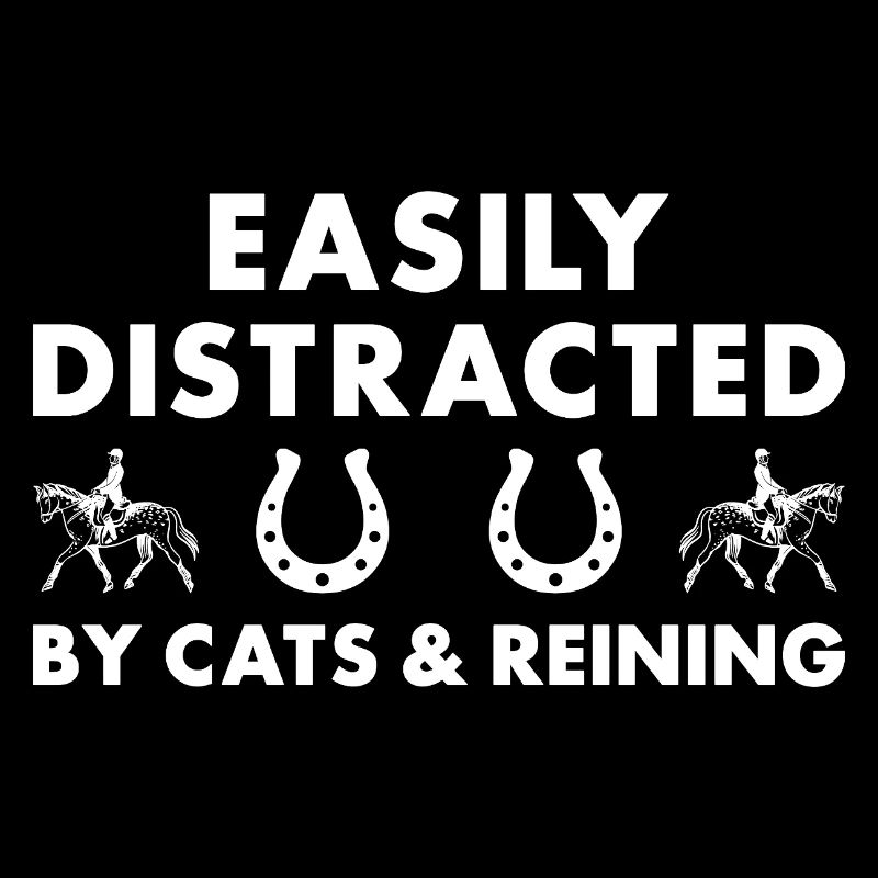 Reiner Chats Facilement Distraits Et Reining