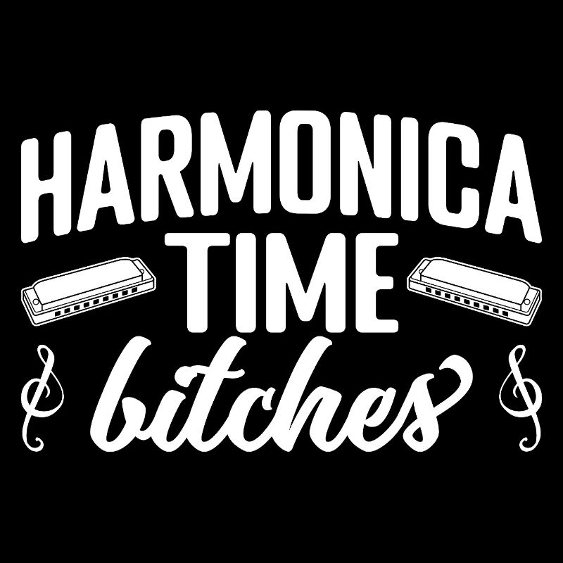 Harmonica Musican Time Bitches Harmonica