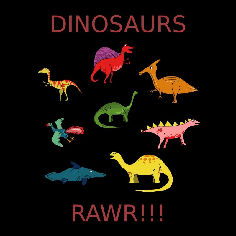 Dinosaur Pattern Rawr Dinosaur Dinosaurs