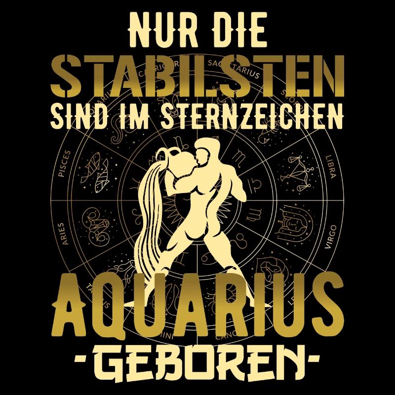 Sternzeichen stabil Aquarius Geschenk