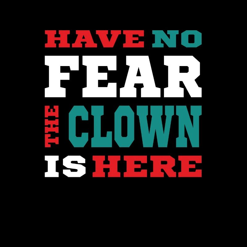 N’ayez pas peur le clown est là