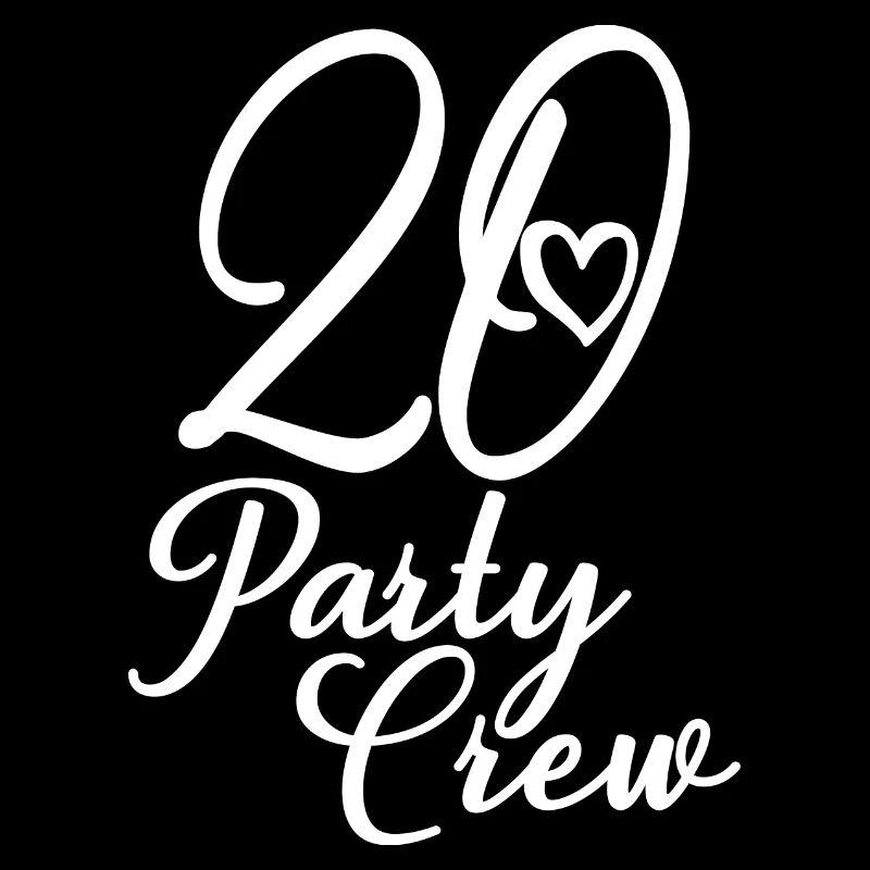 20 Party Crew 20th Birthday Party 20 ans