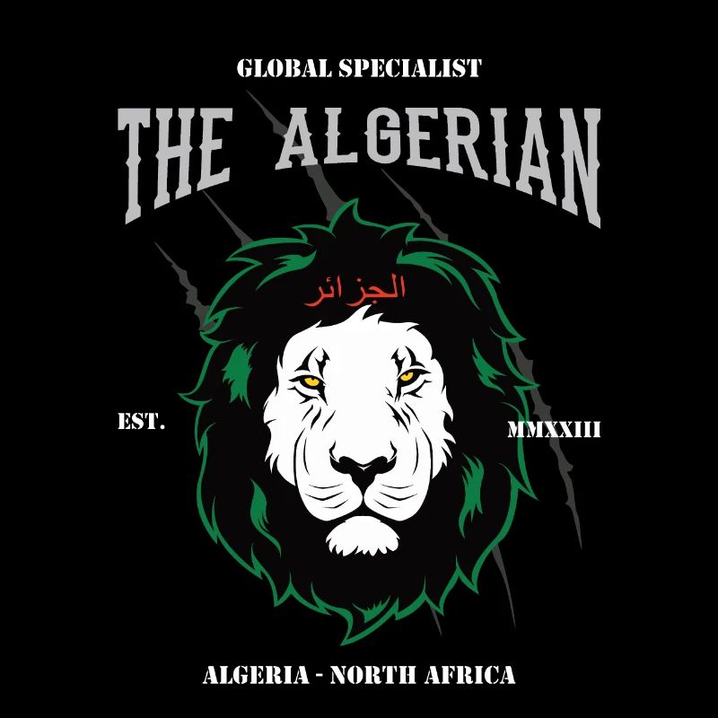 The Algerian, cool design for the Algerian