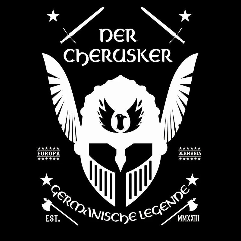 Cherusker - germanische Legenden Design