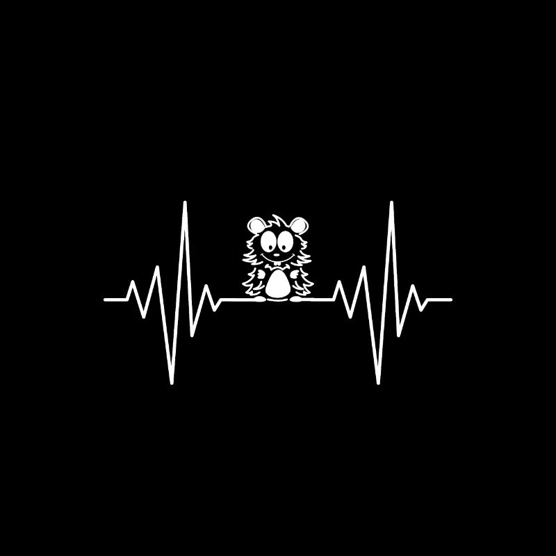 Mon cœur dort pour la conception de hamster