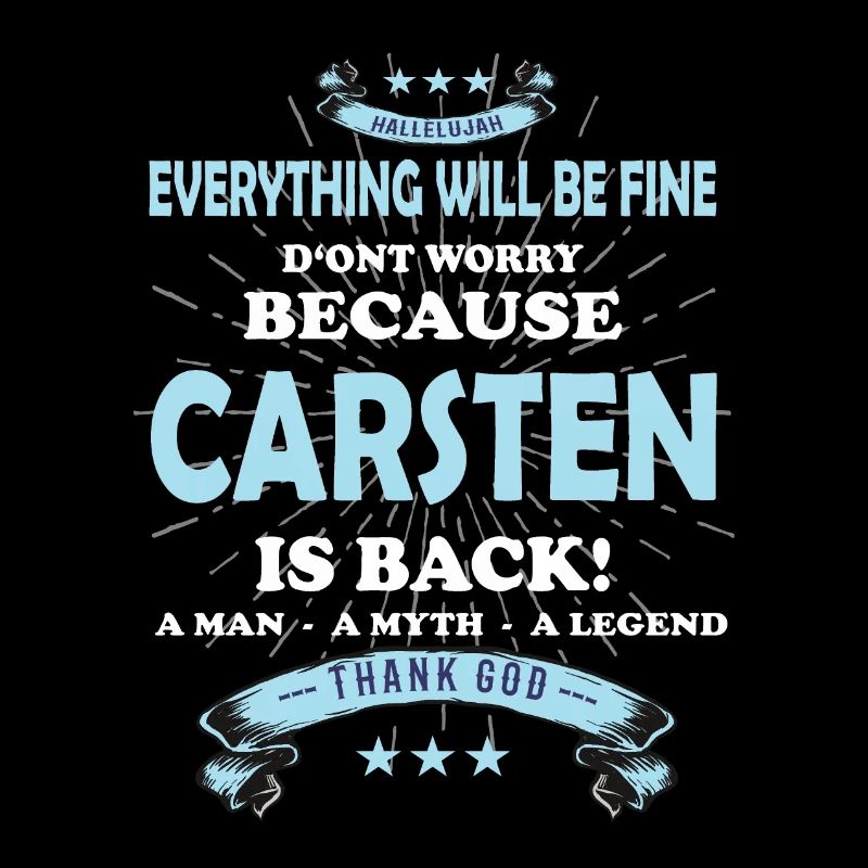 Everything will be fine Carsten Is back