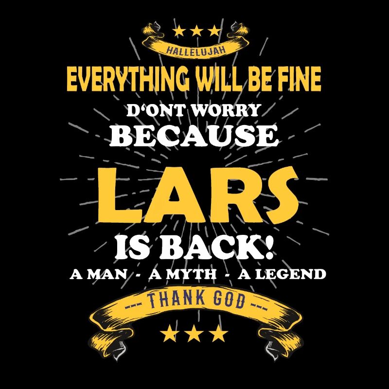 Lars ist back – Alles wird gut, cooles Design