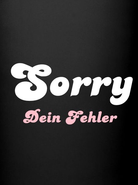 Sorry dein Fehler