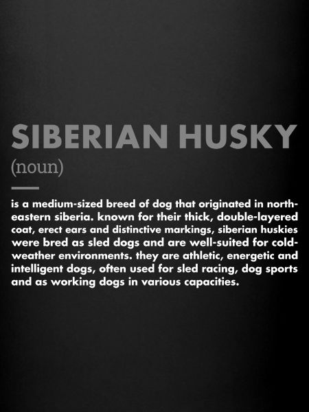 Husky sibérien Définition