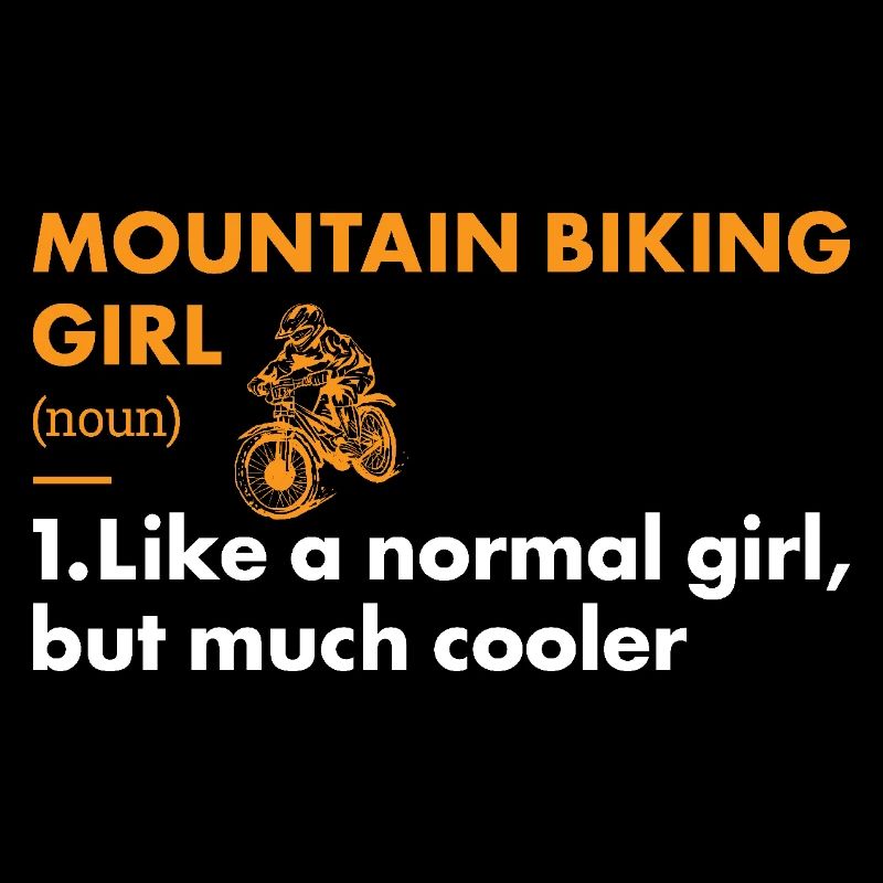 motarde fille définition VTT