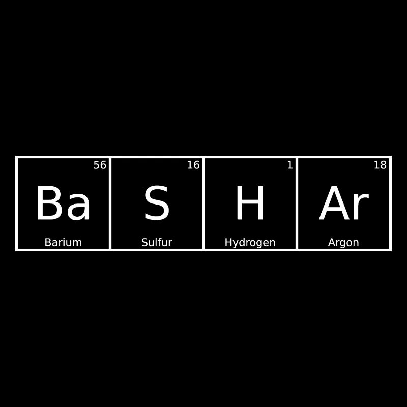 Bashar Nom Prénom Chimie Éléments du tableau périodique