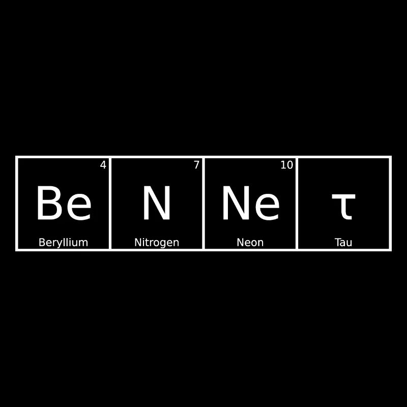 Bennet Nom Prénom Chimie Éléments du tableau périodique