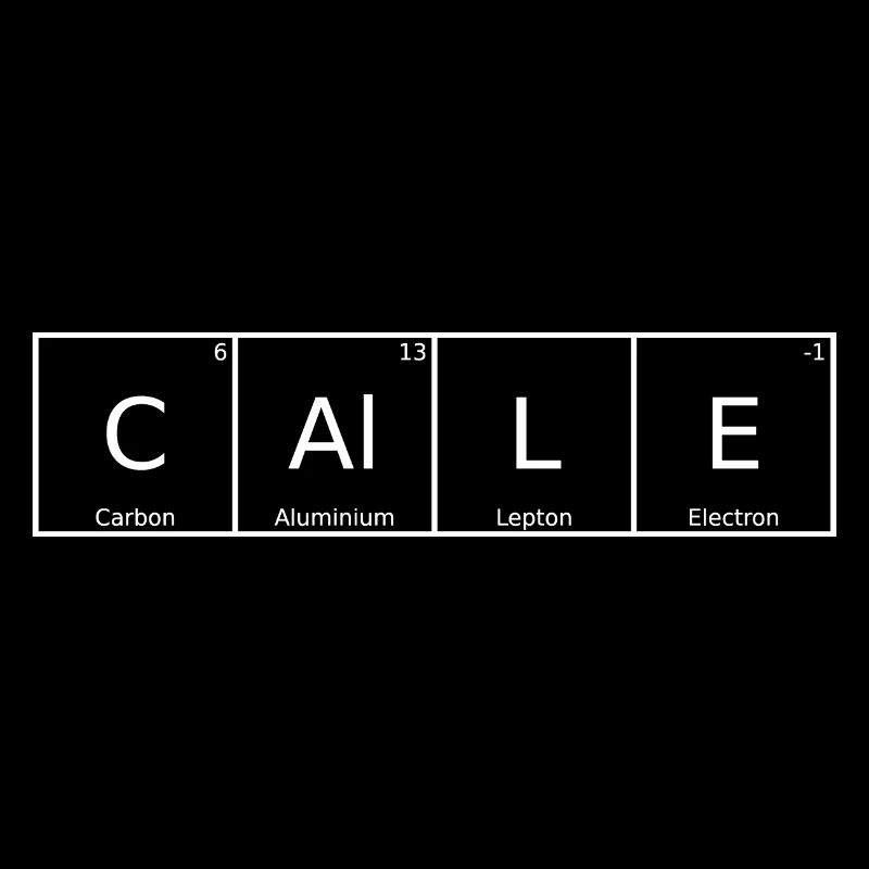 Calle Name First Name Chemistry Periodic Table Elements