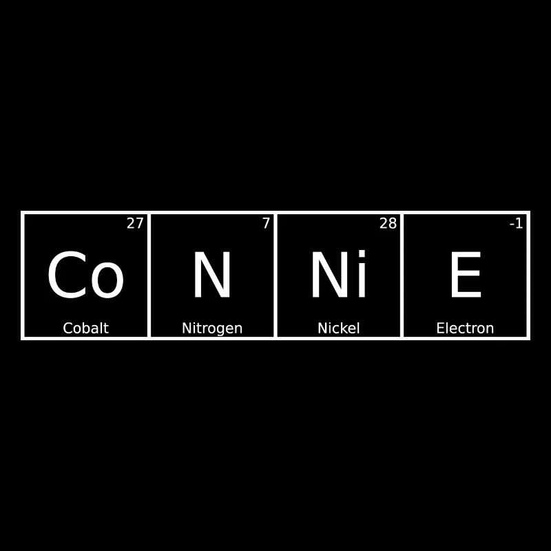 Connie Nom Prénom Chimie Tableau périodique Éléments