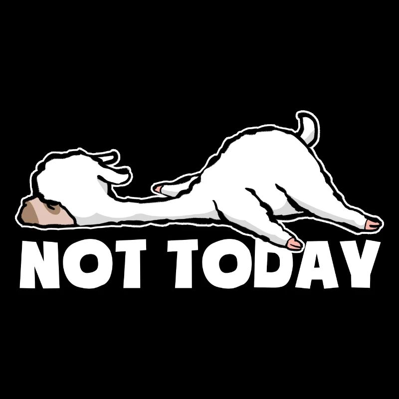 Not today - Tired and lazy - Lama