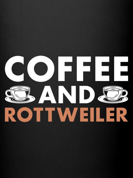 Café et Rottweiler