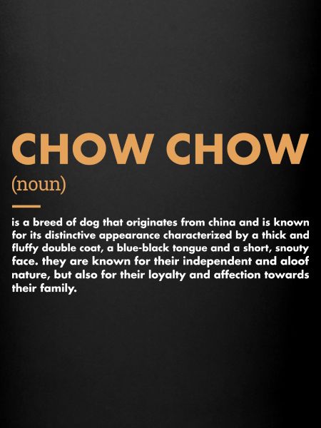 Chow Chow Définition