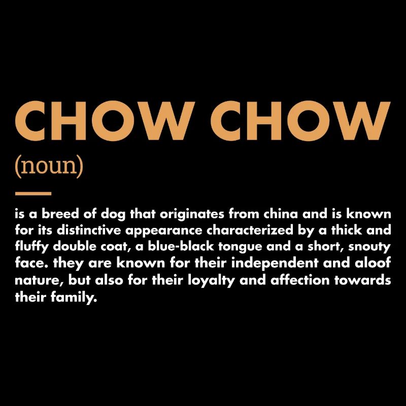 Chow Chow Définition