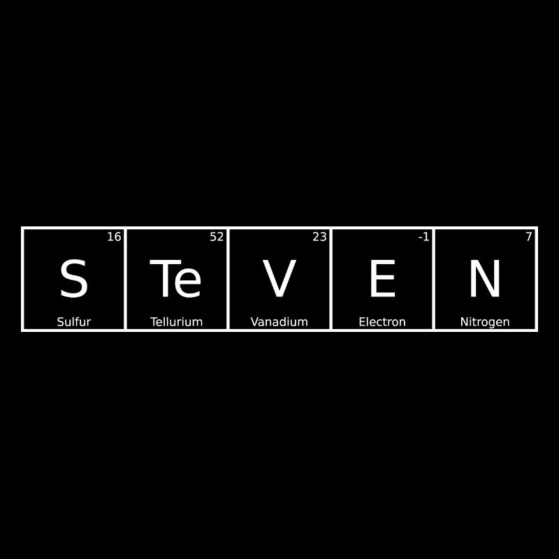 Steven Name Vorname Chemie Periodensystem Elemente