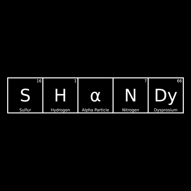 Shandy Name First Name Chemistry Periodic Table Elements