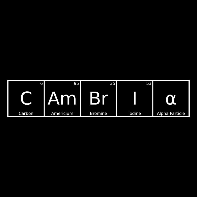 Cambria Name First Name Chemistry Periodic Table Element