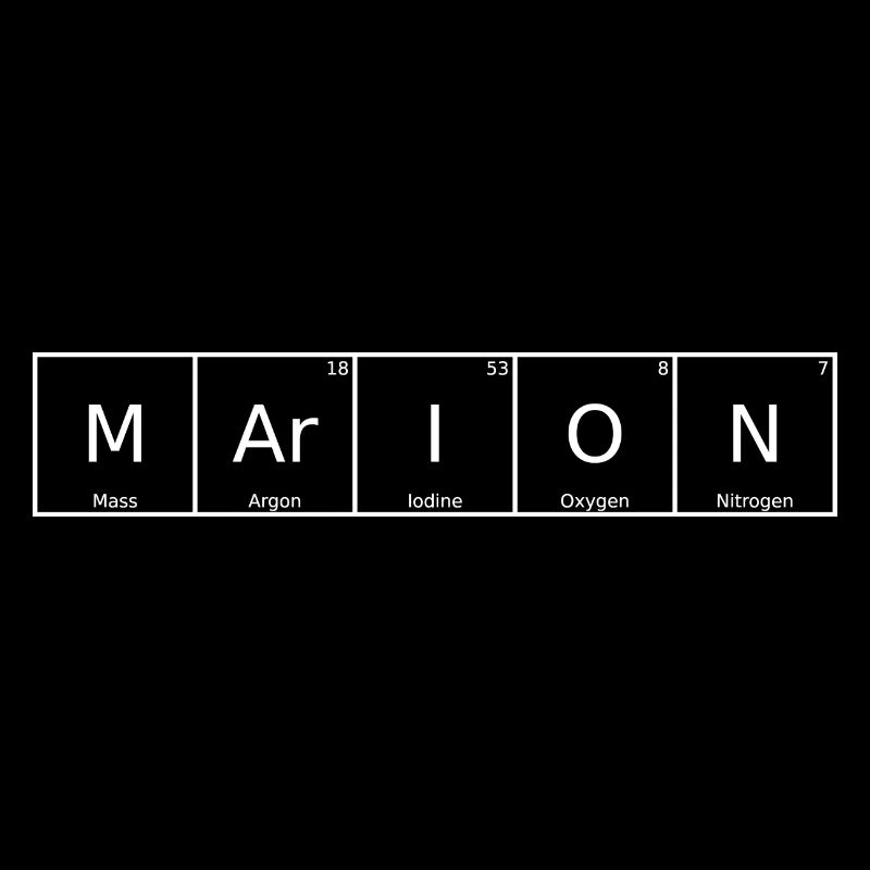 Marion Name Vorname Chemie Periodensystem Elemente
