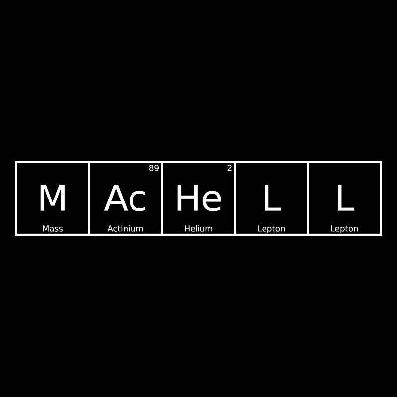 Machell Nom Prénom Chimie Tableau périodique Élément