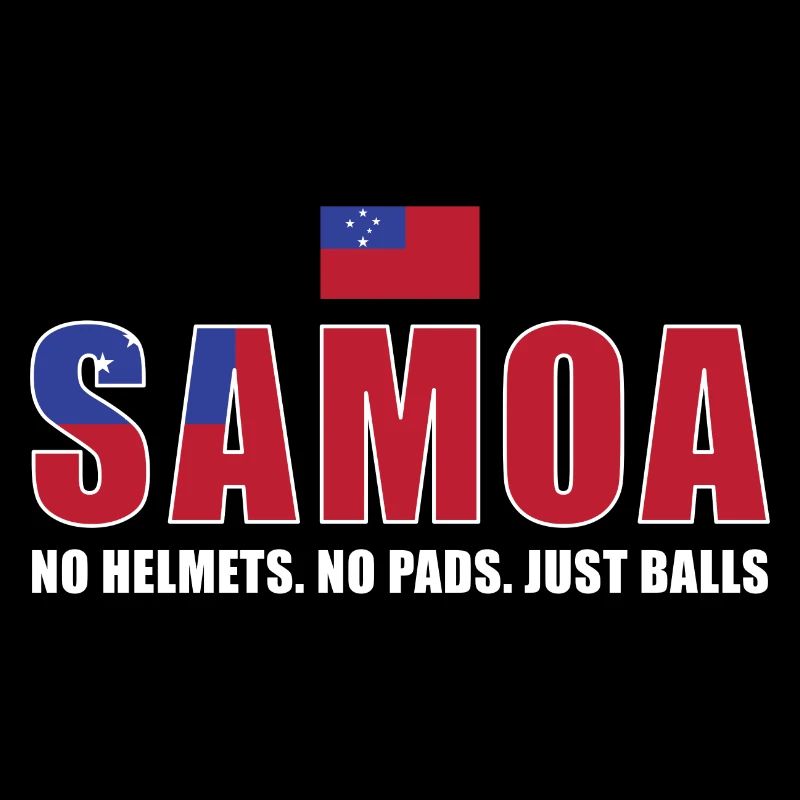 Samoa No Helmets No Pads Just Balls Samoa Rugby