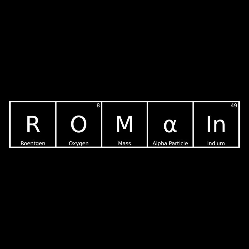 Romain Surname First Name Chemistry Periodic Table Elements
