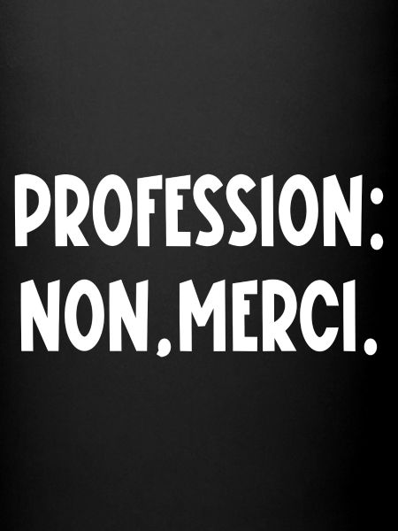 profession non merci