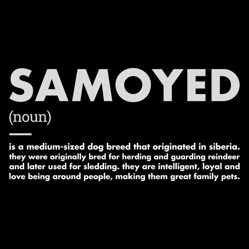 Définition du Samoyède