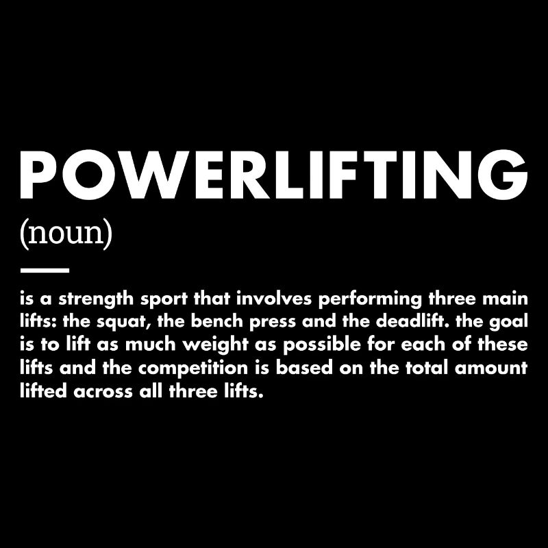 Sport Définition Powerlifting