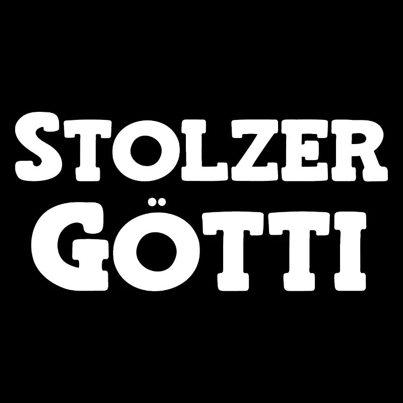 Stolzer Götti Bester Götti der Welt Patenonkel