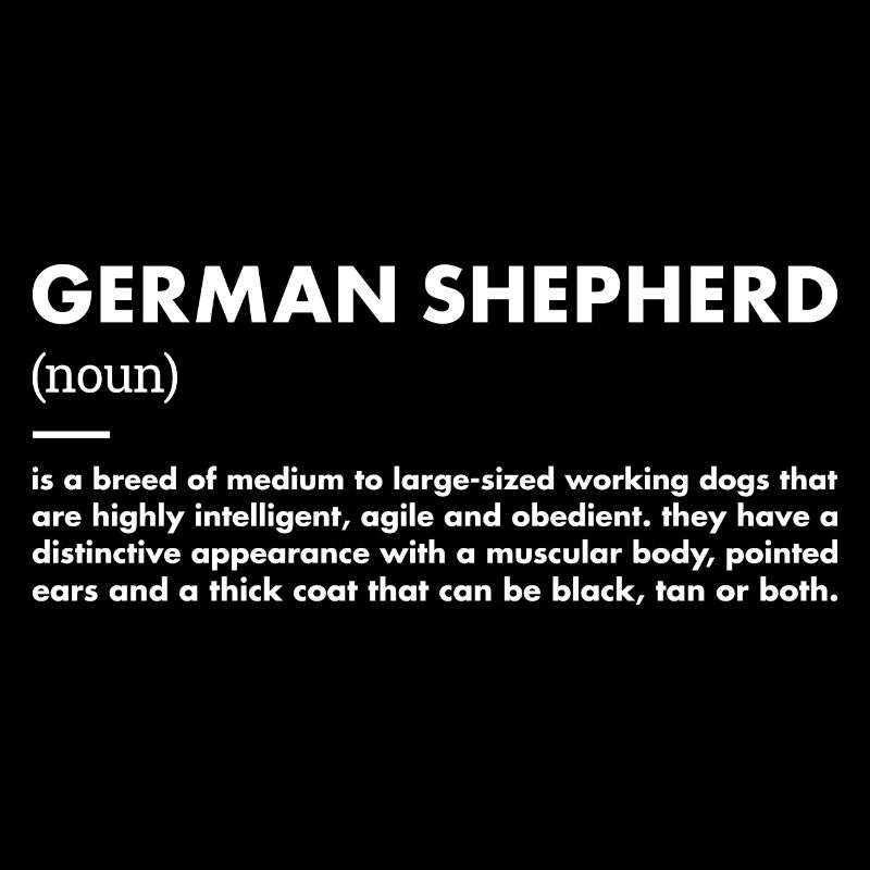 German Shepherd Definition