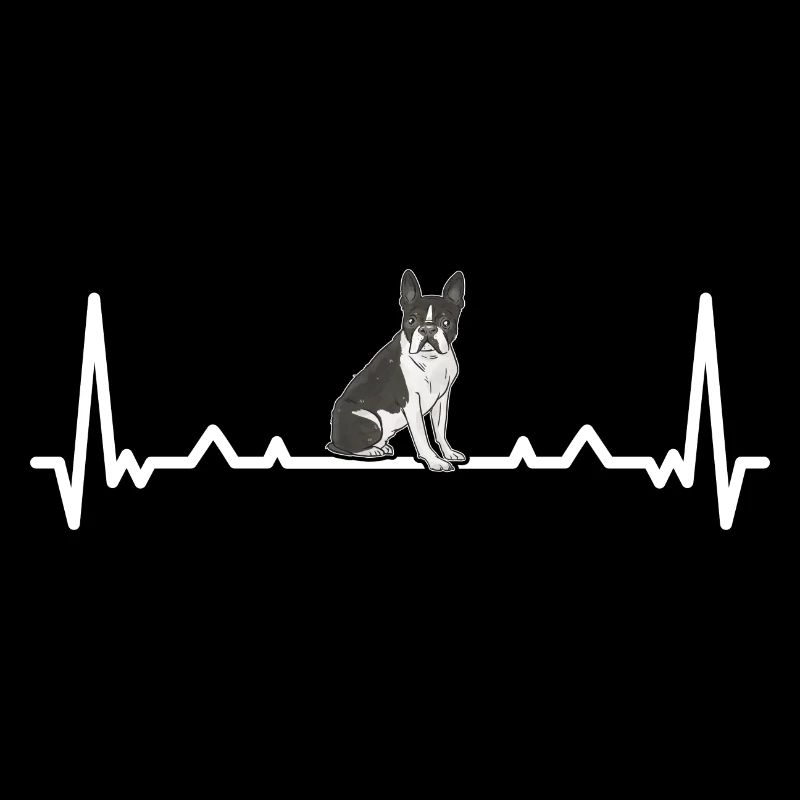 Heartbeat Boston Terrier