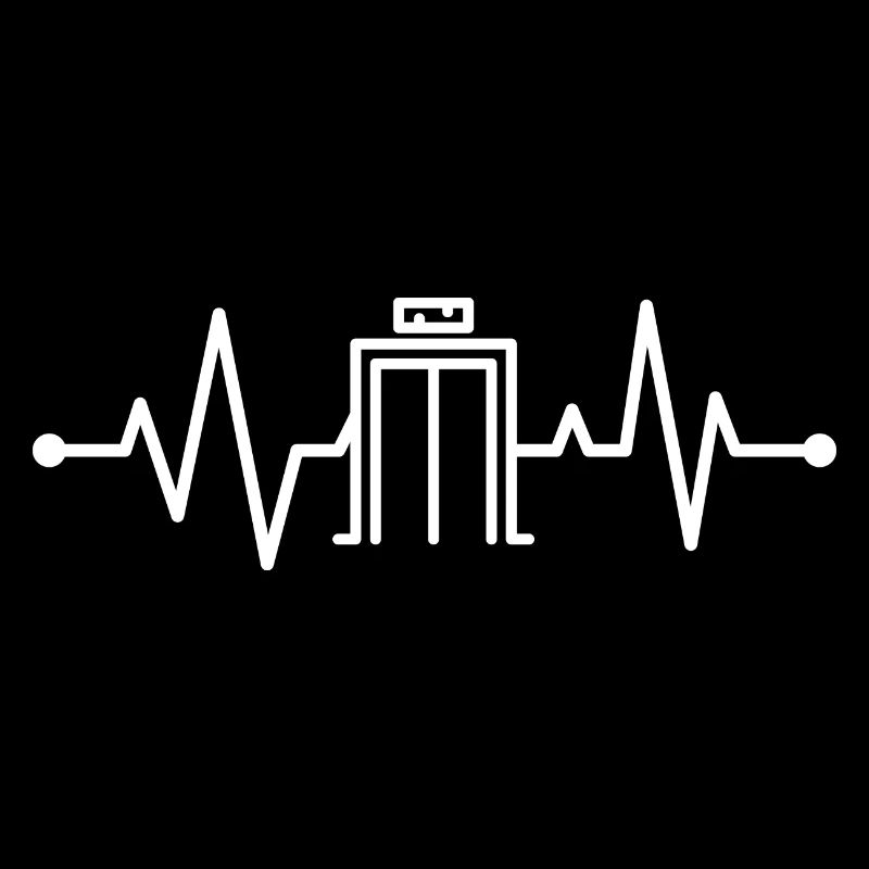 Funny Elevator Mechanic Heartbeat Gift