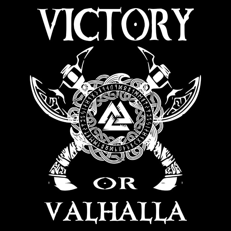 Symbole nordique viking Valhalla Valhalla