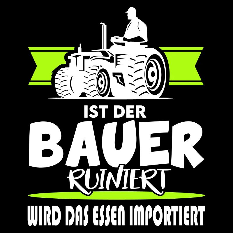 Ist der Bauer ruiniert Demostration Protest