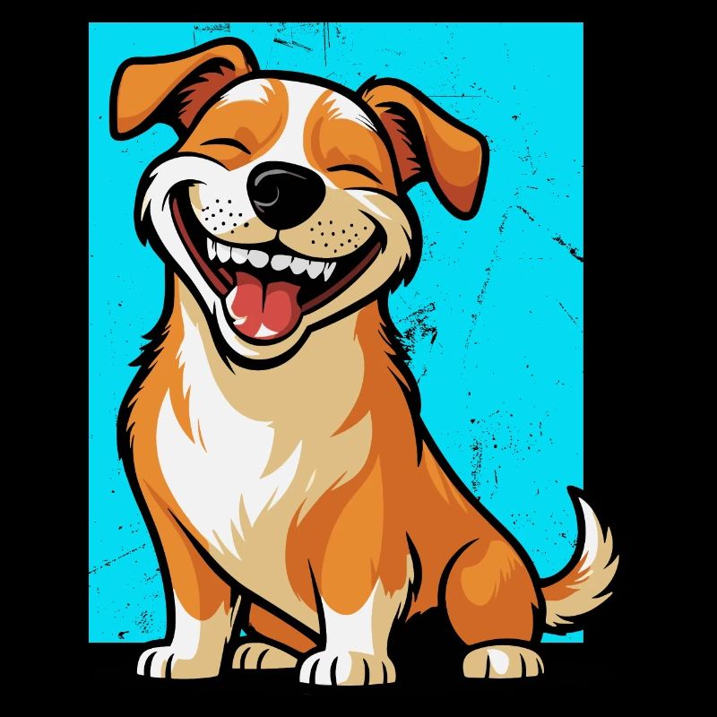 Chien qui rit
