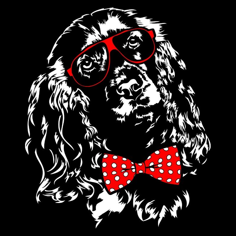 COCKER SPANIEL cadeau de chiens wilsigns garçon mignon