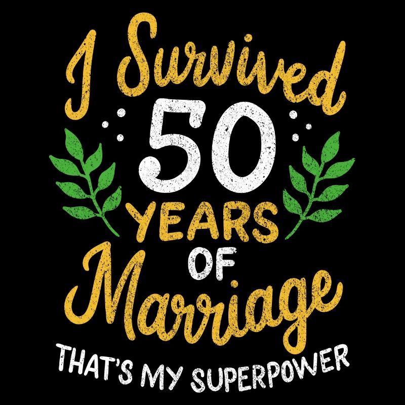 50. Hochzeitstag überlebte 50 Jahre