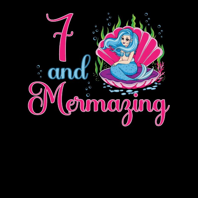 Sirène 7ème anniversaire mermazing 7 ans