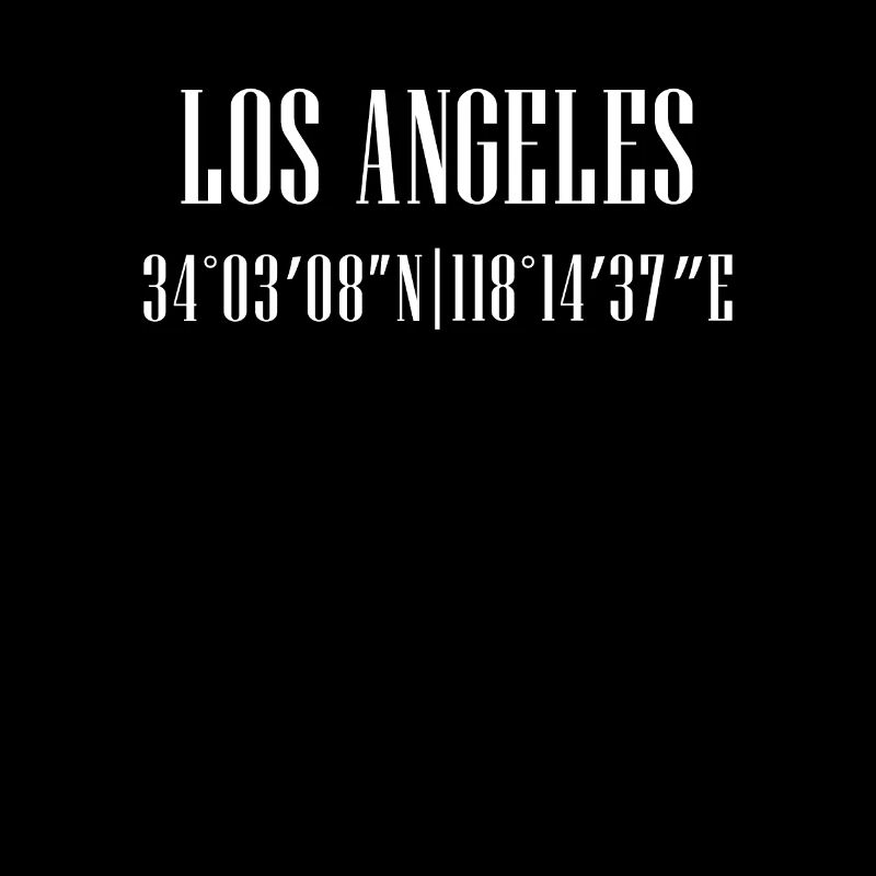 City coordinates Los Angeles