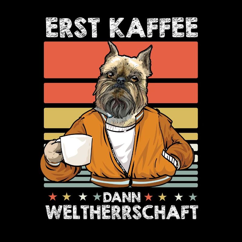 Brussels Griffon Kaffee