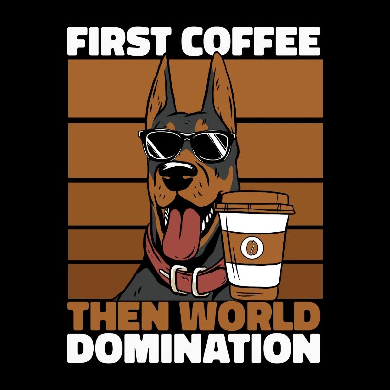 Doberman Coffee Sunglasses