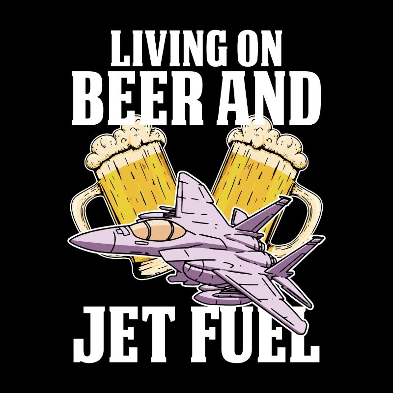 Mécanicien d’avion Jet de bière
